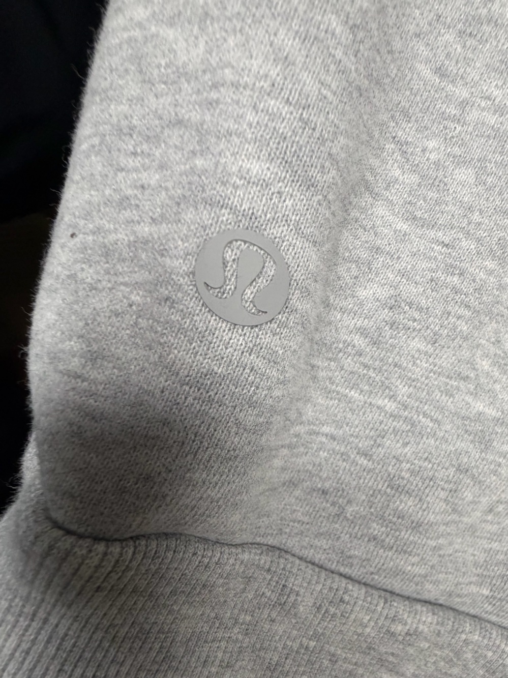 New York Rangers lululemon Steady State Pullover Hoodie - Heathered Silver Drop - Picture 5 of 8